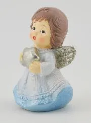 Weihnachtsengel – Blau und Silber