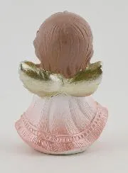 Weihnachtsengel – Rosa und Silber