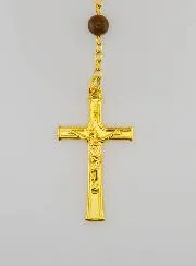 Rosenkranz aus Natursteinen – Tigerauge