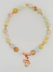 Religiöses Armband – Schutzengel und Morganit
