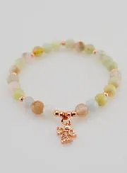 Religiöses Armband – Schutzengel und Morganit