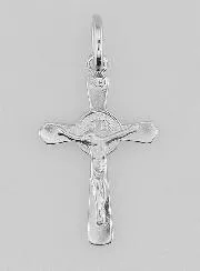Anhänger Kreuz des Heiligen Benedikt aus Silber – 22mm