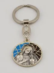 Schlüsselanhänger mit Emaille Heilige Maria Magdalena