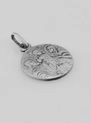 Silber Anhänger Heilige Familie  – 17mm