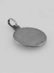 Silber Anhänger mit dem Heiligen Antlitz Christi – 17mm