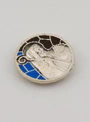 Automedaille Magnet – Heiliger Benedikt