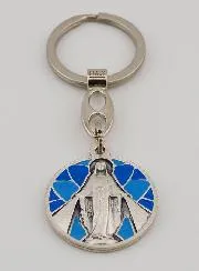 Schlüsselanhänger mit Emaille Wundertätige Madonna