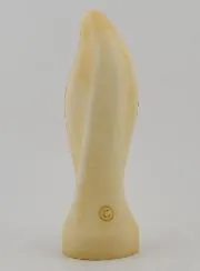 Statue Madonna mit Kind aus Bemaltem Alabaster – 12cm
