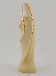 Moderne Figur Madonna aus Alabaster – 12cm