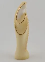 Moderne Figur Madonna aus Alabaster – 12cm