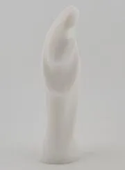 Moderne Marienstatue aus Alabaster – 12cm