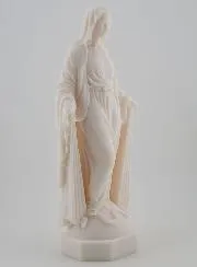 Figur der Wunderbaren Madonna mit Strahlen – 23cm