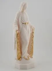 Figur Wunderbare Madonna mit Goldenen Strahlen – 23cm