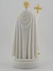 Figur des Heiligen Expeditus aus Bemaltem Alabaster – 19cm