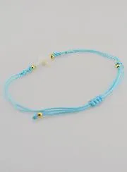 Armband mit Kreuz – Blau