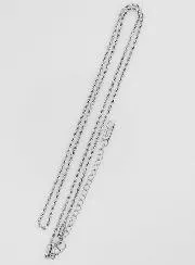 Edelstahlkette mit Gedrehten Gliederung – 50cm