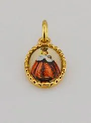 Medaille mit Gedrehtem Rand 15mm – Prager Jesuskind