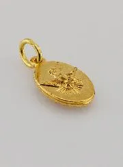 Medaille mit Gedrehtem Rand 15mm – Prager Jesuskind