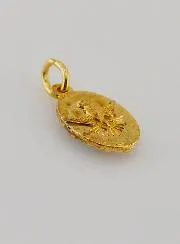 Medaille mit Gedrehtem Rand 15mm – Heiliger Carlo Acutis