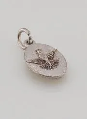 Medaille mit Gedrehtem Rand 15mm – Schutzengel