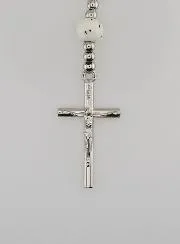 Elastischer Rosenkranz aus Keramik – Heiliges Herz Mariens