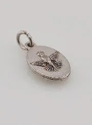Medaille mit Gedrehtem Rand 15mm – Madonna von Fatima