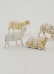 Krippenfiguren Schafherde – 3cm