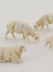 Krippenfiguren Schafherde – 3cm