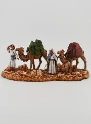 Krippenfigur Kameltreiber – Höhe 6 cm