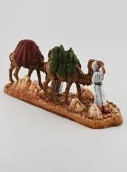 Krippenfigur Kameltreiber – Höhe 6 cm