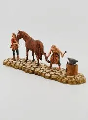 Krippenfigur Hufschmied – Höhe 6 cm