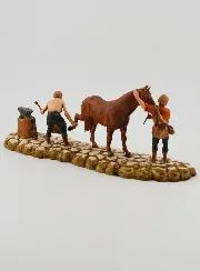 Krippenfigur Hufschmied – Höhe 6 cm
