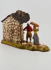 Krippenfigur – Der Brotbackofen