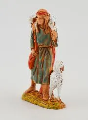 Krippenfigur Der gute Hirte – 6 cm