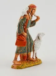 Krippenfigur Der gute Hirte – 6 cm