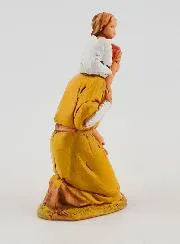 Krippenfigur Bettlerin mit Kind – 6 cm