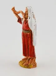 Krippenfigur Musiker Schofarbläser – 6 cm