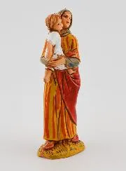 Krippenfigur Frau die ihr Kind Trägt – 6 cm