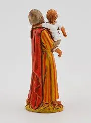 Krippenfigur Frau die ihr Kind Trägt – 6 cm