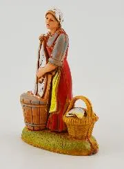 Krippenfigur Waschfrau – 6cm