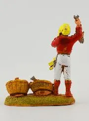 Krippenfigur Fischverkäufer  – 6cm