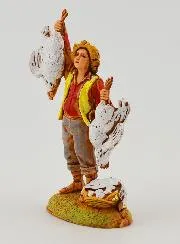 Krippenfigur Hühnerverkäufer – 6cm