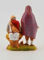 Krippenfigur Ältere Bettler – 6cm