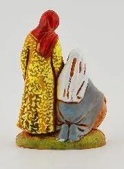 Krippenfigur Frauen mit Amphore und Wäsche – 6cm