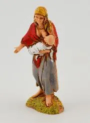 Krippenfigur Stillende Mutter – 6cm