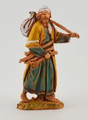 Krippenfigur Reisender Holzsammler – 6cm