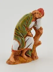 Krippenfigur Schlafender Hirte – 6cm