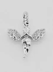 Anhänger Schutzengel aus Silber – 23mm