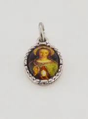 Anhänger mit Gedrehtem Rand 15mm – Heilige Maria Magdalena