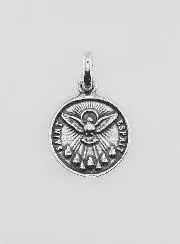 Medaille Heiliger Geist Versilbert – 12mm